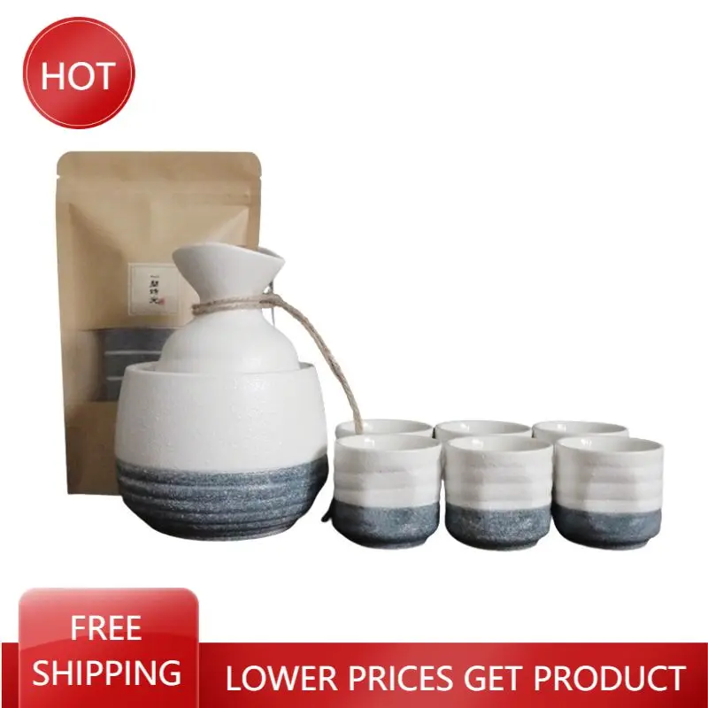 Ceramics Japanese Sake Glass Set Bottle Drinkware Flask Bottle Set Mens Cup Gift Box Set Vinos Y Licores Bottle For Wine AA50JT
Ceramics Japanese Sake Glass Set Bottle Drinkware Flask Bottle Set Mens Cup Gift Box Set Vinos Y Licores Bottle For Wine AA50JT