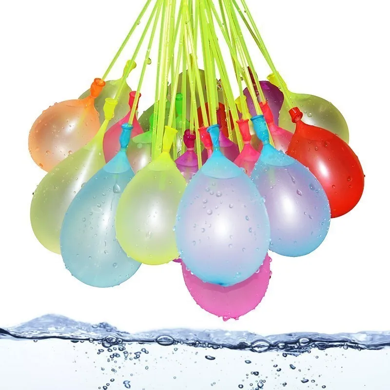 

111pcs Water Balloons Quickly Filling Magic Bunch Balloons Bombs Instant Beach Toys Summer Outdoor Fighter Toys For Children