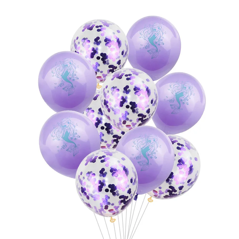 birthday balloon confetti latex air balloon for kids birthday
