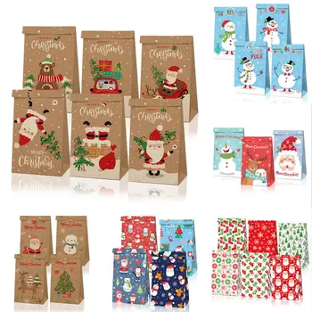 QIFU Kraft Paper Christmas Candy Bag Merry Christmas Decor for Home Navidad 2020 Christmas Ornaments Xams Gift Bag New Year 2021
QIFU Kraft Paper Christmas Candy Bag Merry Christmas Decor for Home Navidad 2020 Christmas Ornaments Xams Gift Bag New Year 2021