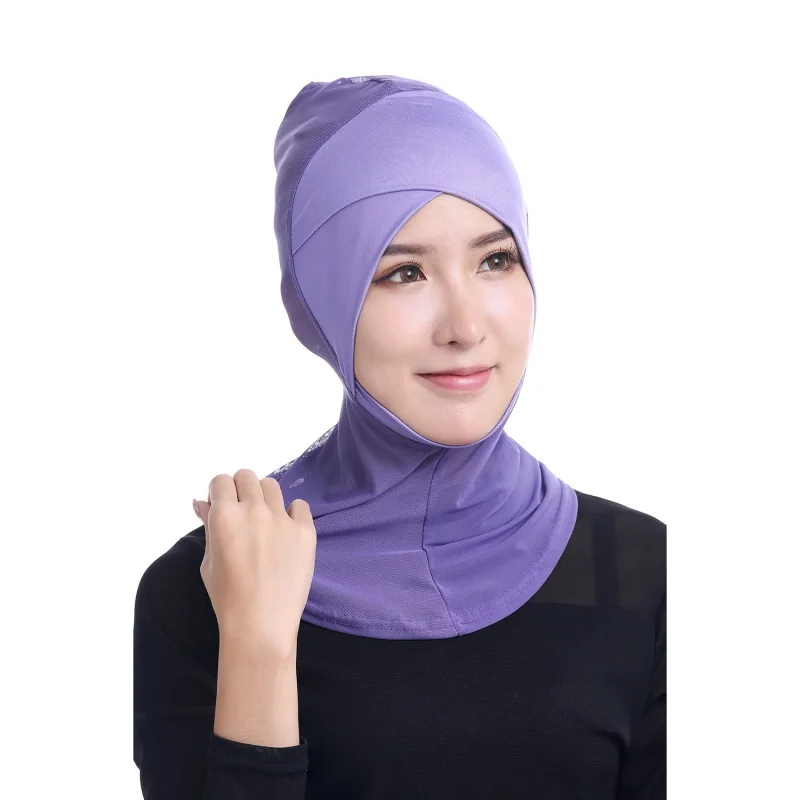 Women Muslim Hijab Scarf Modest Solid Color Cross Scarf Femme Mesh Stitching High Quality Base Cap Hijabs
Women Muslim Hijab Scarf Modest Solid Color Cross Scarf Femme Mesh Stitching High Quality Base Cap Hijabs