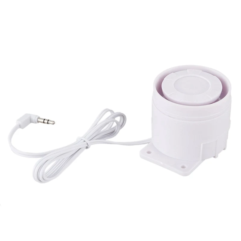 Wired Alarm Siren Horn 120Db Indoor For Home Security Alarm System