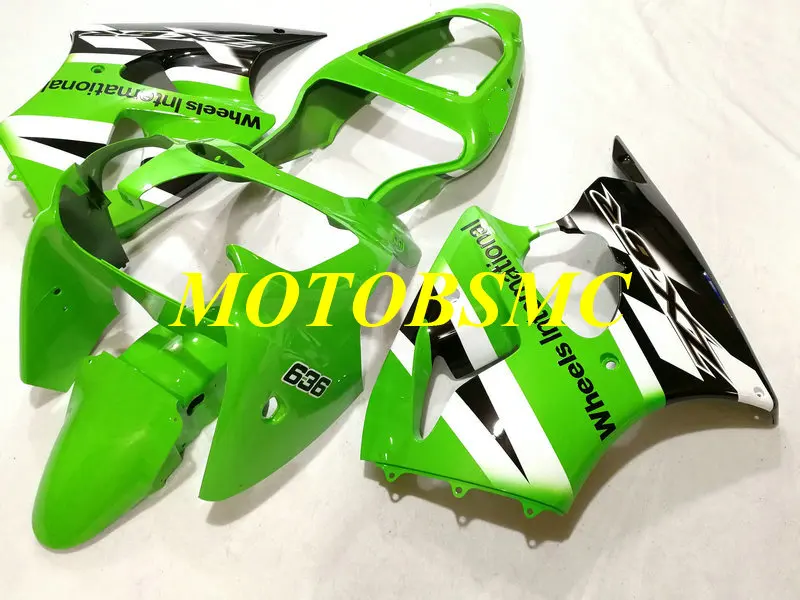 Комплект обтекателей под давлением для KAWASAKI Ninja ZX6R 00 01 02 ZX 6R 2000 2001 2002 комплект