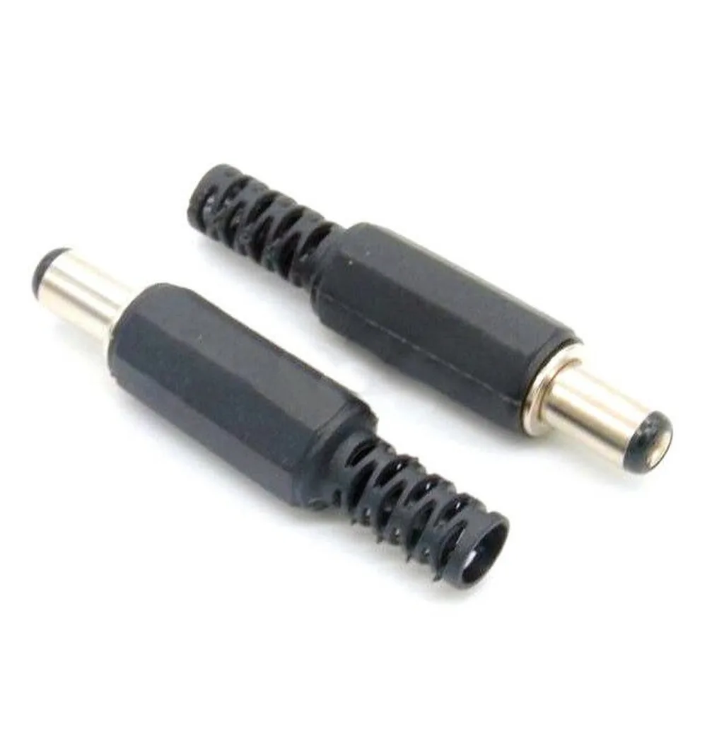 2pcs MALE Barrel Jack 5.5 x 2.5mm Socket Plug DC 12V Electrical Power Connector DIY
2pcs MALE Barrel Jack 5.5 x 2.5mm Socket Plug DC 12V Electrical Power Connector DIY