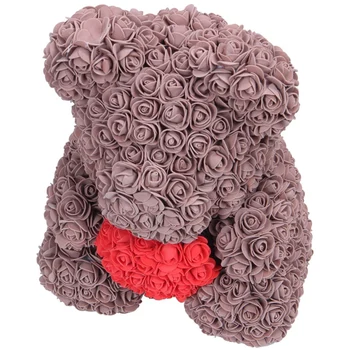 40Cm Teddy Bear With Crown In Gift Box Bear Of Roses Artificial Flower New Year Gifts For Women Valentines Gift Coffee
40Cm Teddy Bear With Crown In Gift Box Bear Of Roses Artificial Flower New Year Gifts For Women Valentines Gift Coffee