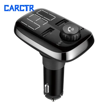 Bluetooth Handsfree Car Kit Bluetooth MP3 Font Bluetooth Version 4.2 Bluetooth FM Transmitter Dual USB AUX Car Charger BT74
Bluetooth Handsfree Car Kit Bluetooth MP3 Font Bluetooth Version 4.2 Bluetooth FM Transmitter Dual USB AUX Car Charger BT74