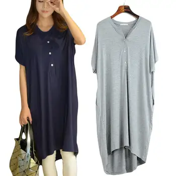 Women Nightgowns Summer Sleepwear Casual Night Dresses Plus Size Short Sleeve Dresses Women Loose Nightdress Home Clothes
Women Nightgowns Summer Sleepwear Casual Night Dresses Plus Size Short Sleeve Dresses Women Loose Nightdress Home Clothes