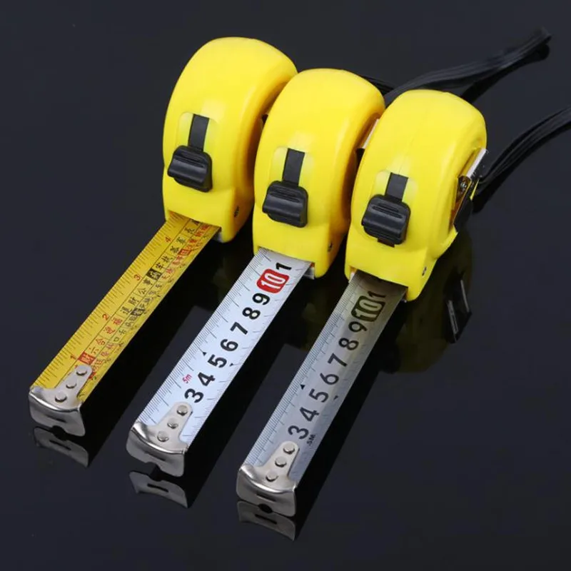 High precision 3/5/7.5/10 m tape measure stainless steel high quality measuring tool anti-drop wear tape measure tool
High precision 3/5/7.5/10 m tape measure stainless steel high quality measuring tool anti-drop wear tape measure tool