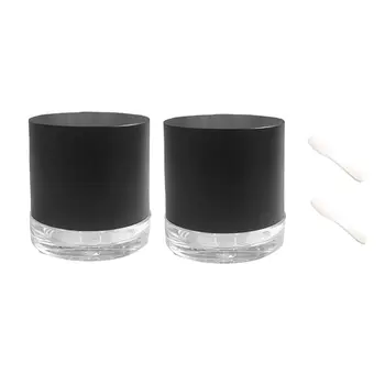 2Pcs Mini Cream Bottles Makeup Subpackage Power Case Round Cosmetic Refillable Bottle For Home Outdoor With Scoop
2Pcs Mini Cream Bottles Makeup Subpackage Power Case Round Cosmetic Refillable Bottle For Home Outdoor With Scoop