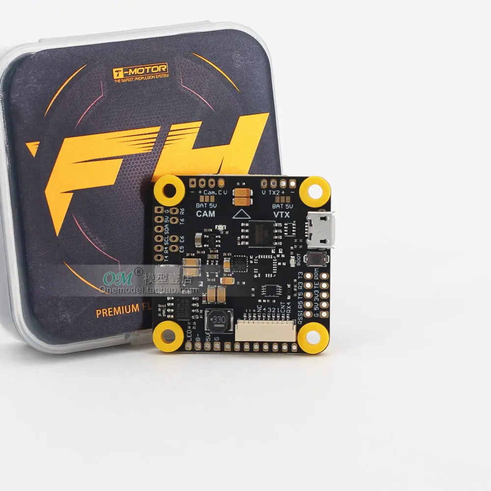 New Flight controller T-MOTOR F4 T-Motor F4 Premium flight controller AIO OSD 5V BEC support TBS Nano receiver for RC Drone FPV
New Flight controller T-MOTOR F4 T-Motor F4 Premium flight controller AIO OSD 5V BEC support TBS Nano receiver for RC Drone FPV