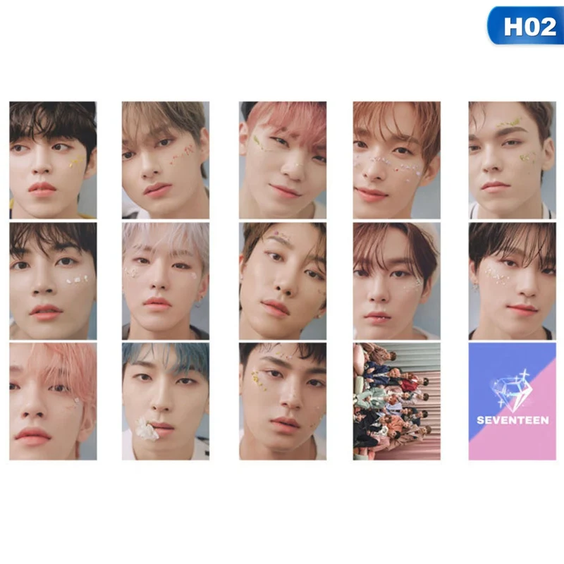 Seventeen Idols Love Letter Photo Cards Seventeen Idols Love Letter Photo Cards
