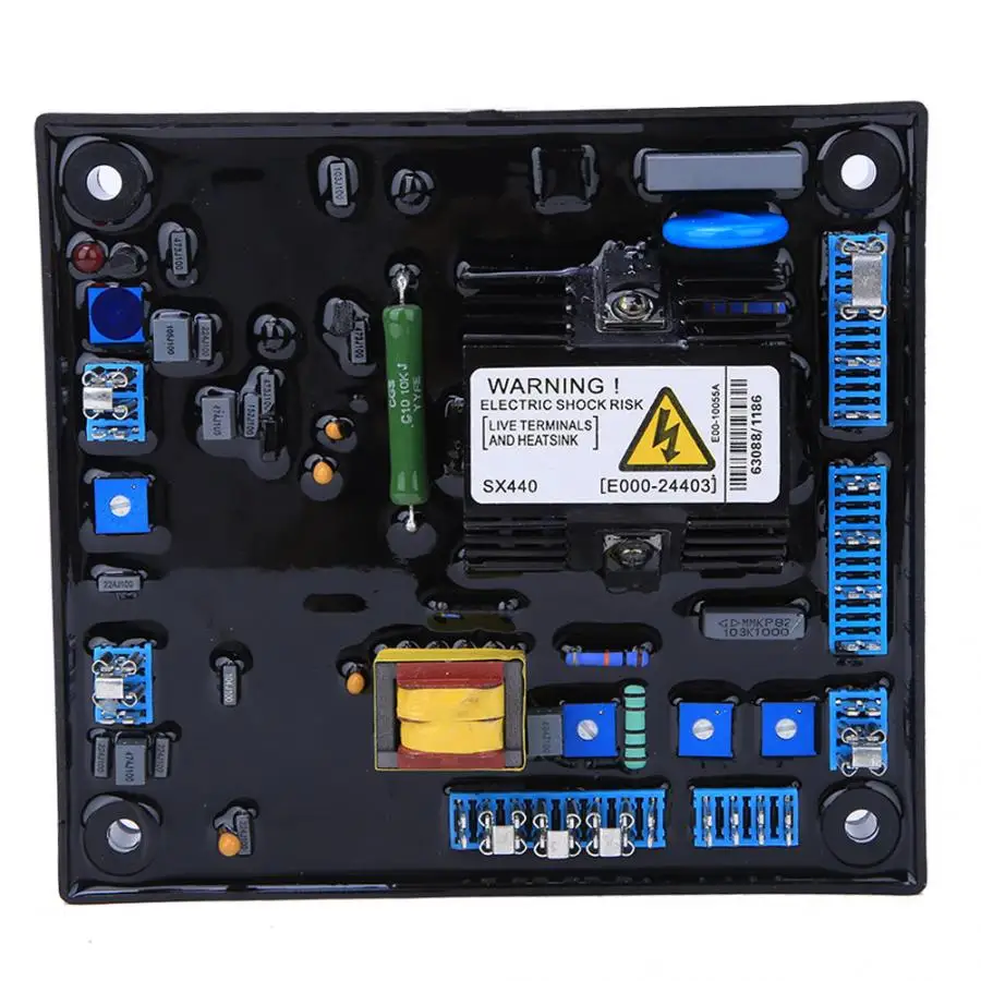 Контроллер генератора SX440 AVR, автоматический регулятор напряжения, бесщеточный генератор, запасные части, Запчасти и аксессуары для генератора
Контроллер генератора SX440 AVR, автоматический регулятор напряжения, бесщеточный генератор, запасные части, Запчасти и аксессуары для генератора
