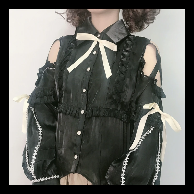 Princess tea party sweet lolita top elegant kawaii girl cross bandage victorian shirt loose gothic lolita shirt cosplay loli
Princess tea party sweet lolita top elegant kawaii girl cross bandage victorian shirt loose gothic lolita shirt cosplay loli