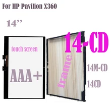 AAA+ Touch Digitizer For HP Pavilion X360 14-CD 14CD Series Laptops Touch Screen Replacemnt 14M-CD Glass Digitizer Panel
AAA+ Touch Digitizer For HP Pavilion X360 14-CD 14CD Series Laptops Touch Screen Replacemnt 14M-CD Glass Digitizer Panel