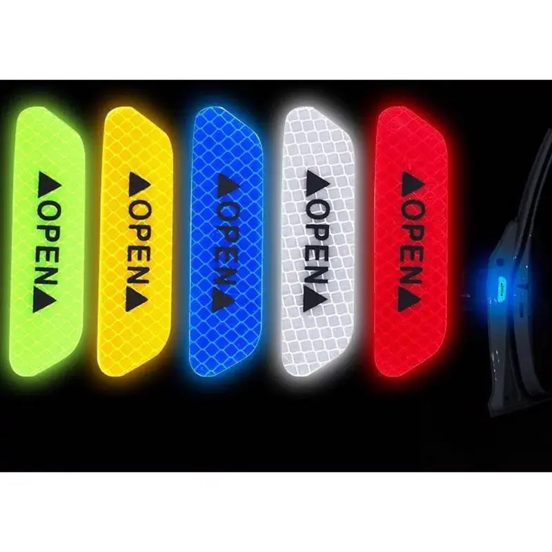 4 Pcs Car Door Open Reflective Sticker Outer Anti-collision Marker Trim Automobile SUV Door Safety Warning Sticker
4 Pcs Car Door Open Reflective Sticker Outer Anti-collision Marker Trim Automobile SUV Door Safety Warning Sticker