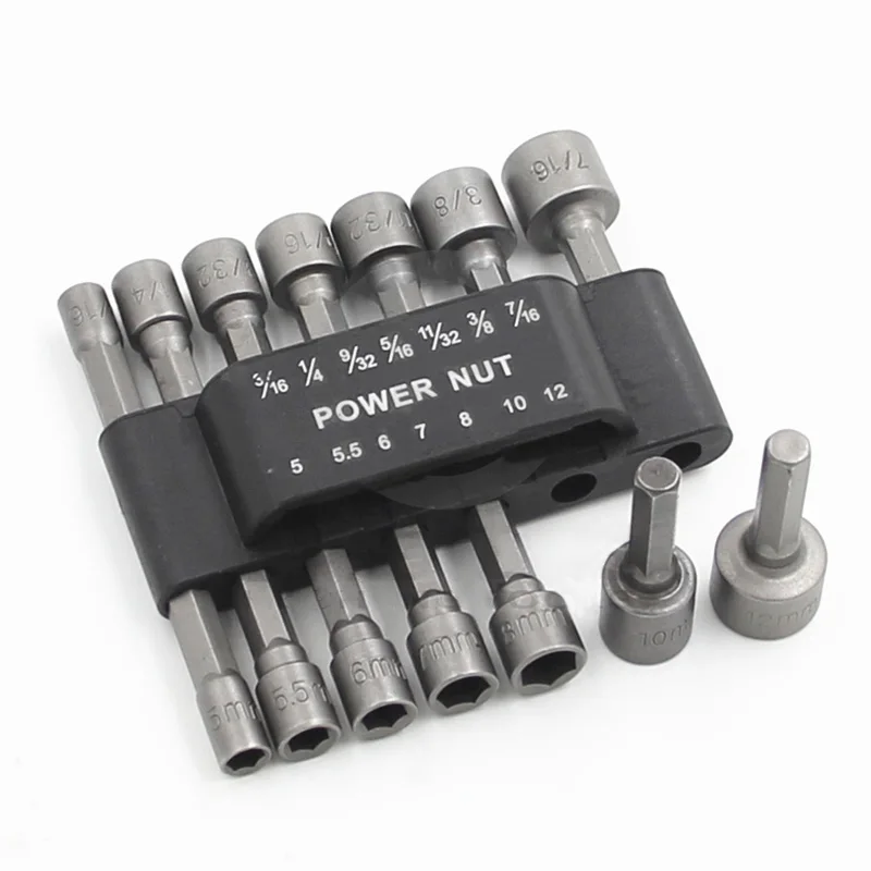 14pcs Hexagon Handle Socket Wrench Screwdriver Set Bit Set For Electric Screwdriver Hand Tools No Magnetic Power Driver Adapter
14pcs Hexagon Handle Socket Wrench Screwdriver Set Bit Set For Electric Screwdriver Hand Tools No Magnetic Power Driver Adapter
