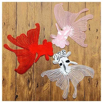 Goldfish Animal Fish Embroidered Patches Chinese Ethnic Style DIY Sewing Patch Embroidery Applique Decorations for Clothes Shoes
Goldfish Animal Fish Embroidered Patches Chinese Ethnic Style DIY Sewing Patch Embroidery Applique Decorations for Clothes Shoes