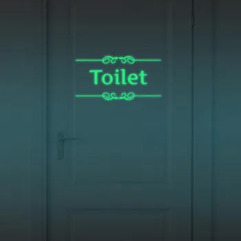 NEW Luminous Bathroom Wall Stickers Home Door Decor Glow in The Dark Toilet WC Indoor Stickers
NEW Luminous Bathroom Wall Stickers Home Door Decor Glow in The Dark Toilet WC Indoor Stickers