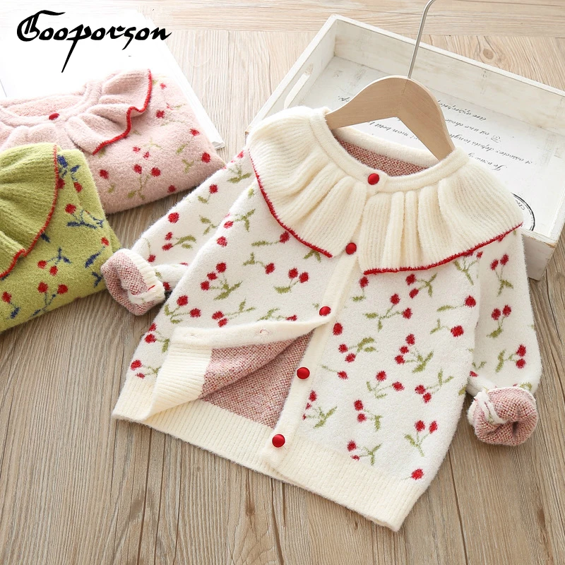 Girls Clothes Fashion Outerwear Cardigan Knitted Jackets for Toddler Girl Soft Coat Sweet Weaters Jackets for Baby Kids
Girls Clothes Fashion Outerwear Cardigan Knitted Jackets for Toddler Girl Soft Coat Sweet Weaters Jackets for Baby Kids