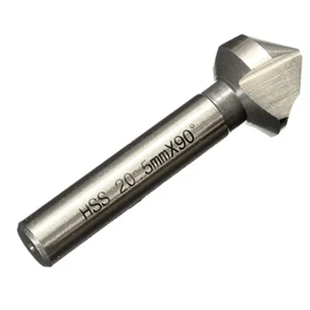6 Pieces 3 Flute 90 Degree Milling Tools Kit HSS Countersink Chamfer Cutter End Mill Drills Drill Bits
6 Pieces 3 Flute 90 Degree Milling Tools Kit HSS Countersink Chamfer Cutter End Mill Drills Drill Bits