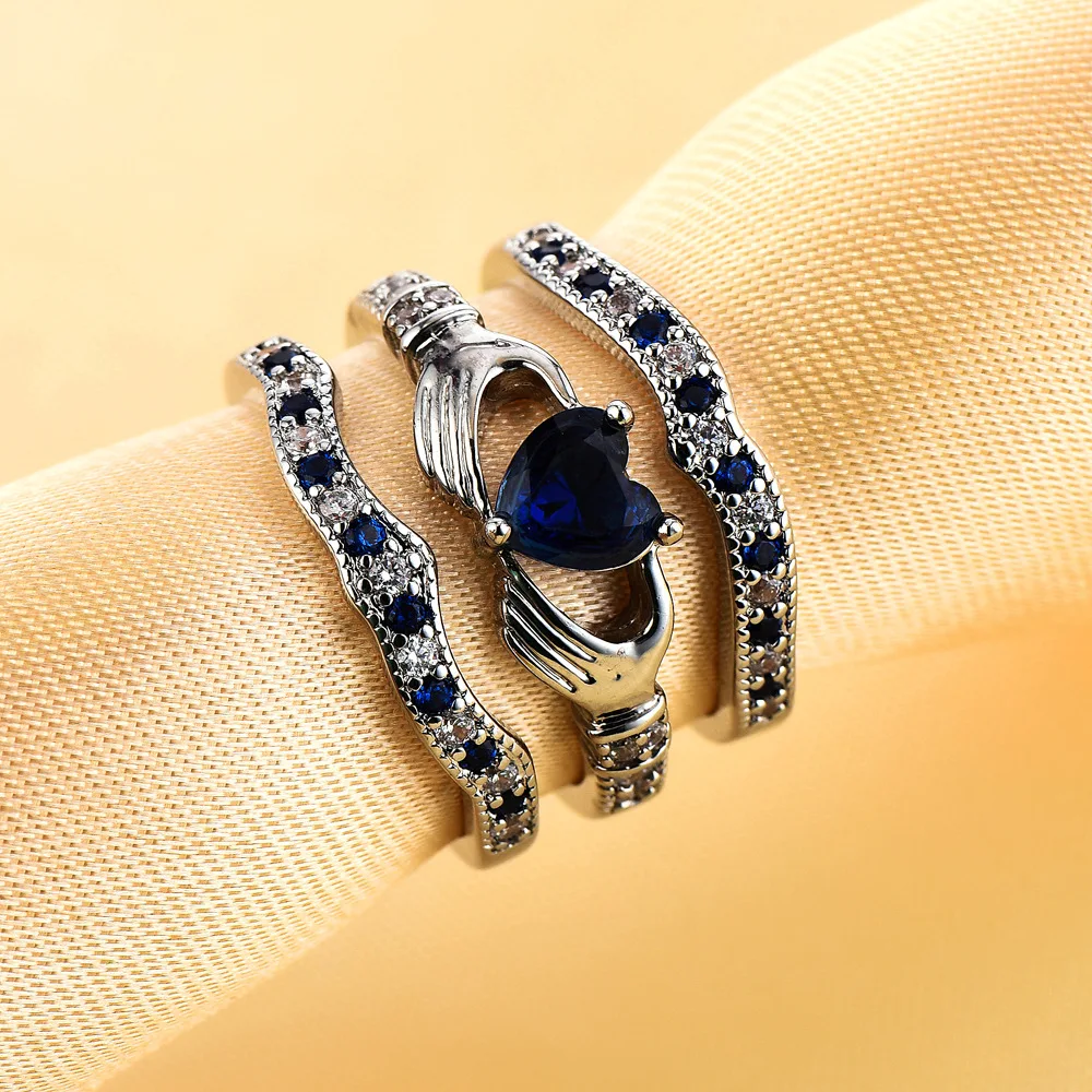 S925 Silver Rings Woman Weddinf Bands Engagement Heart Diamond Ring Nose Fine Jewelry for Luxury Bohemia Black Ring for Women
S925 Silver Rings Woman Weddinf Bands Engagement Heart Diamond Ring Nose Fine Jewelry for Luxury Bohemia Black Ring for Women