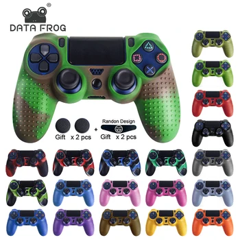 Data Frog Anti-slip Silicone Cover Protection Case For SONY Playstation 4 PS4 Controller Rubber Case For PS4 Pro Slim Gamepad
Data Frog Anti-slip Silicone Cover Protection Case For SONY Playstation 4 PS4 Controller Rubber Case For PS4 Pro Slim Gamepad