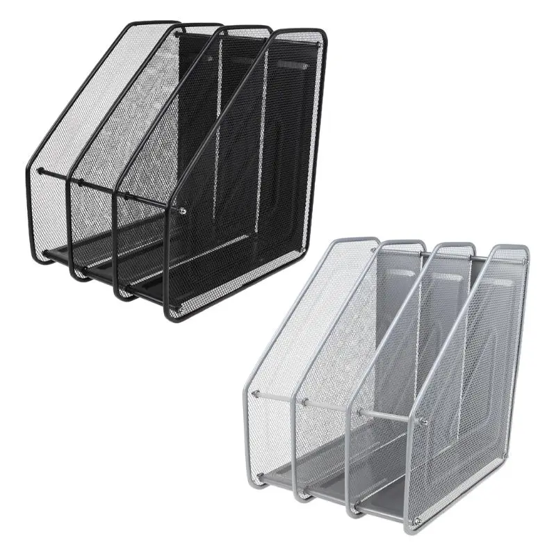 3 Column Metal Mesh Document Rack File Holder Letter Magazine Newspaper Tray for Home Office Desk Organizer Supplies
3 Column Metal Mesh Document Rack File Holder Letter Magazine Newspaper Tray for Home Office Desk Organizer Supplies