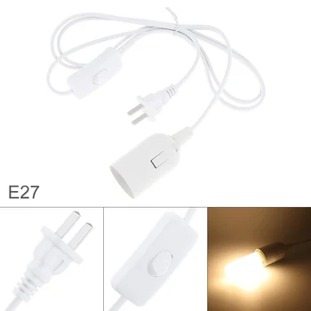 3A 0-220V E27 US / EU Plug Universal White Suspended Lamp Holder with Button Switch with 180 Degrees for E27 LED Lamp
3A 0-220V E27 US / EU Plug Universal White Suspended Lamp Holder with Button Switch with 180 Degrees for E27 LED Lamp