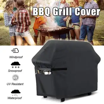 Waterproof BBQ Grill Cover Barbeque Outdoor Fire Pit Gas Dust Rain Protector 
Waterproof BBQ Grill Cover Barbeque Outdoor Fire Pit Gas Dust Rain Protector