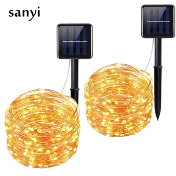 20m Solar String Lights 72ft 200 LED Solar Powered String Light with 8 Lighting Modes Multi-Colors garden yard wedding Lighting
20m Solar String Lights 72ft 200 LED Solar Powered String Light with 8 Lighting Modes Multi-Colors garden yard wedding Lighting