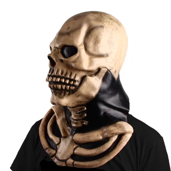 Skull Skeleton Latex Mask Halloween Undead Resurrection Dress Up Headgear
Skull Skeleton Latex Mask Halloween Undead Resurrection Dress Up Headgear
