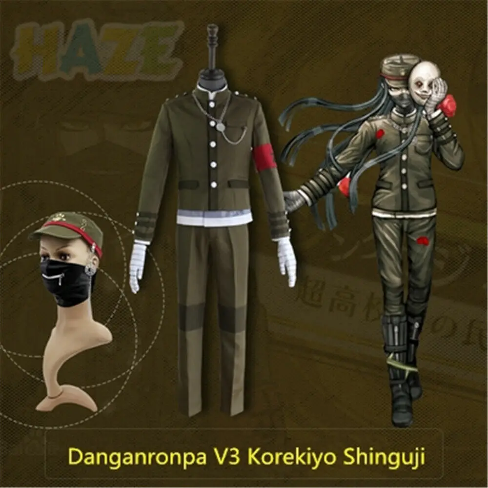 New Danganronpa V3 Korekiyo Shinguji Uniform Cosplay Costume Unisex Complete Set Halloween Unisex Adult
New Danganronpa V3 Korekiyo Shinguji Uniform Cosplay Costume Unisex Complete Set Halloween Unisex Adult
