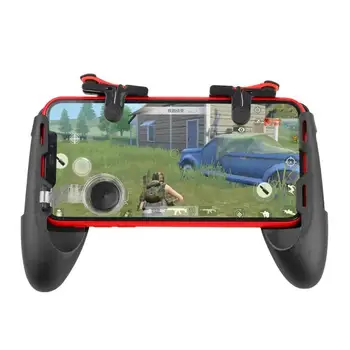 3 In 1 Mobile Gamepad for Pubg Controller Free Fire L1R1 Shooter Aim Keys Button for Pubg Trigger Hand Grip Game Accessories