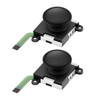 2 Pack 3D Analog Joystick Thumb Sticks Replacements for Nintend Switch Joy Con Controller, Replacement Left and Right Analog Con
2 Pack 3D Analog Joystick Thumb Sticks Replacements for Nintend Switch Joy Con Controller, Replacement Left and Right Analog Con