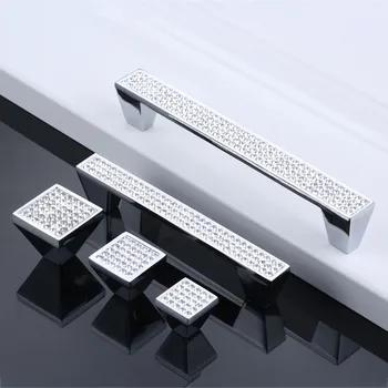 1Pc 20/25/30mm Diamond Crystal Glass Furniture Knob 96mm 128mm Rhinestone Cupboard Drawer Pull Kitchen Cabinet Door Handle
1Pc 20/25/30mm Diamond Crystal Glass Furniture Knob 96mm 128mm Rhinestone Cupboard Drawer Pull Kitchen Cabinet Door Handle
