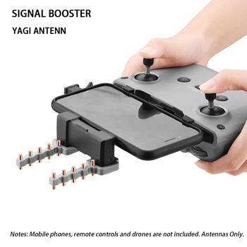 Yagi-Uda Antenna Signal Booster Amplifier Copper Range Extender 5.8GHz Drone Accessories Remote Control For DJI Mavic Air 2
Yagi-Uda Antenna Signal Booster Amplifier Copper Range Extender 5.8GHz Drone Accessories Remote Control For DJI Mavic Air 2