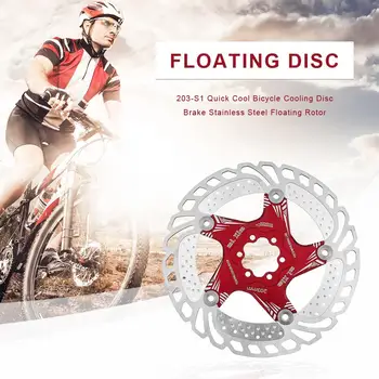 203mm MTB Mountain Bike Floating Disc Brake Rotor with 6 Bolts Aluminium Alloy Automatic Correction Bicycle Part Brake Disc
203mm MTB Mountain Bike Floating Disc Brake Rotor with 6 Bolts Aluminium Alloy Automatic Correction Bicycle Part Brake Disc