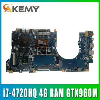 N501JW Motherboard i7-4720HQ 4G RAM GTX960M for ASUS ZENBOOK UX501JW UX501J N501J G501JW Laptop motherboard N501JW Mainboard
N501JW Motherboard i7-4720HQ 4G RAM GTX960M for ASUS ZENBOOK UX501JW UX501J N501J G501JW Laptop motherboard N501JW Mainboard