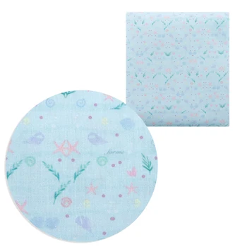 David accessories 50*140cm/20*34cm Ocean Polyester Cotton Fabric for Tissue Kids home textile for Sewing Tilda,c13621 
David accessories 50*140cm/20*34cm Ocean Polyester Cotton Fabric for Tissue Kids home textile for Sewing Tilda,c13621