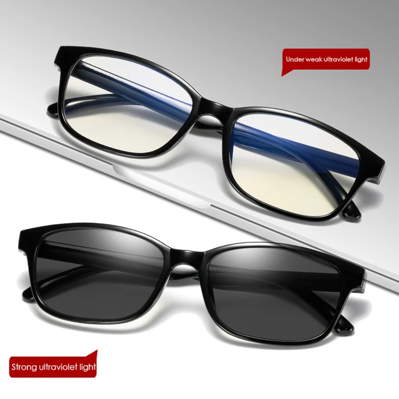New Filter Computer Glasses For Blocking UV Anti Blue Light Eye Eyestrain Transition Photochromic Gaming Glasses Women Men UV400
New Filter Computer Glasses For Blocking UV Anti Blue Light Eye Eyestrain Transition Photochromic Gaming Glasses Women Men UV400