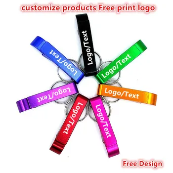 100pcs customize products Free print logo Metal aluminum Bottle Opener Key Ring Chain Beer Bar Tool Claw Gift laser LOGO
100pcs customize products Free print logo Metal aluminum Bottle Opener Key Ring Chain Beer Bar Tool Claw Gift laser LOGO