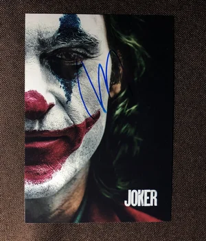 hand signed The Joker Joaquin Phoenix autographed photo 5*7 autograph 112019M
hand signed The Joker Joaquin Phoenix autographed photo 5*7 autograph 112019M