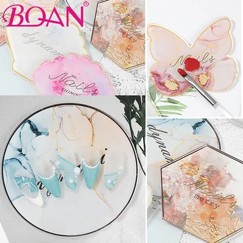 BQAN Acrylic Palette False Nail Tips Polish Gel Polish Drawing Painting Holder Nail Color Mixing DIY Art Display Manicure Tool
BQAN Acrylic Palette False Nail Tips Polish Gel Polish Drawing Painting Holder Nail Color Mixing DIY Art Display Manicure Tool