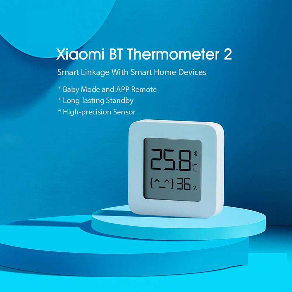 Погодная Станция Xiaomi Mijia Bluetooth Hygrothermograph 2