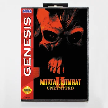 Mortal Kombat II Unlimited 16bit MD Game Card For Sega Mega Drive/ Genesis with Retail Box
Mortal Kombat II Unlimited 16bit MD Game Card For Sega Mega Drive/ Genesis with Retail Box