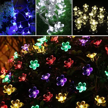 50 Plastic Flowers Solar Powered Light String Waterproof Home Garden Decor 2020
50 Plastic Flowers Solar Powered Light String Waterproof Home Garden Decor 2020