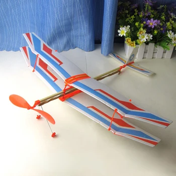DIY Assembled Helicopter Model Rubber Band Power Wings Gliding Aircraft Children Puzzle Aircraft Stitching Toys Random Color
DIY Assembled Helicopter Model Rubber Band Power Wings Gliding Aircraft Children Puzzle Aircraft Stitching Toys Random Color