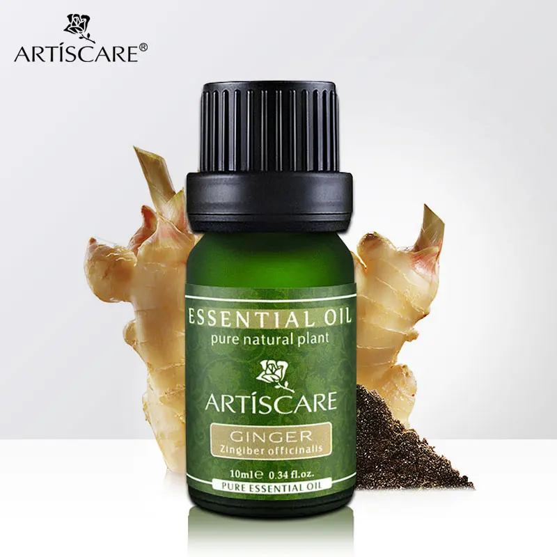 ARTISCARE 100% натуральное имбирное чистое эфирное масло 10 мл для расслабления