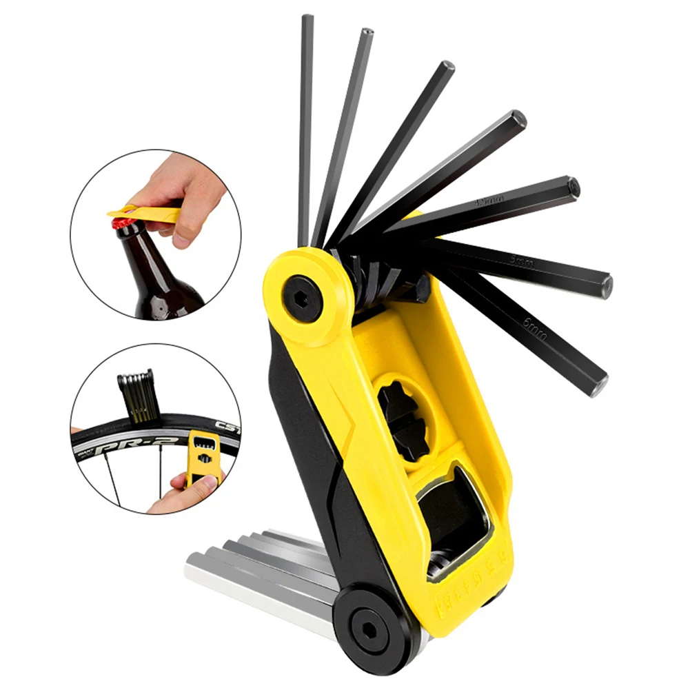 Portable Mountain Bike Socket Wrench Spanner Multi Tool Screwdriver Allen Fix Wrench Bike Pocket Bicycle Tools
Portable Mountain Bike Socket Wrench Spanner Multi Tool Screwdriver Allen Fix Wrench Bike Pocket Bicycle Tools