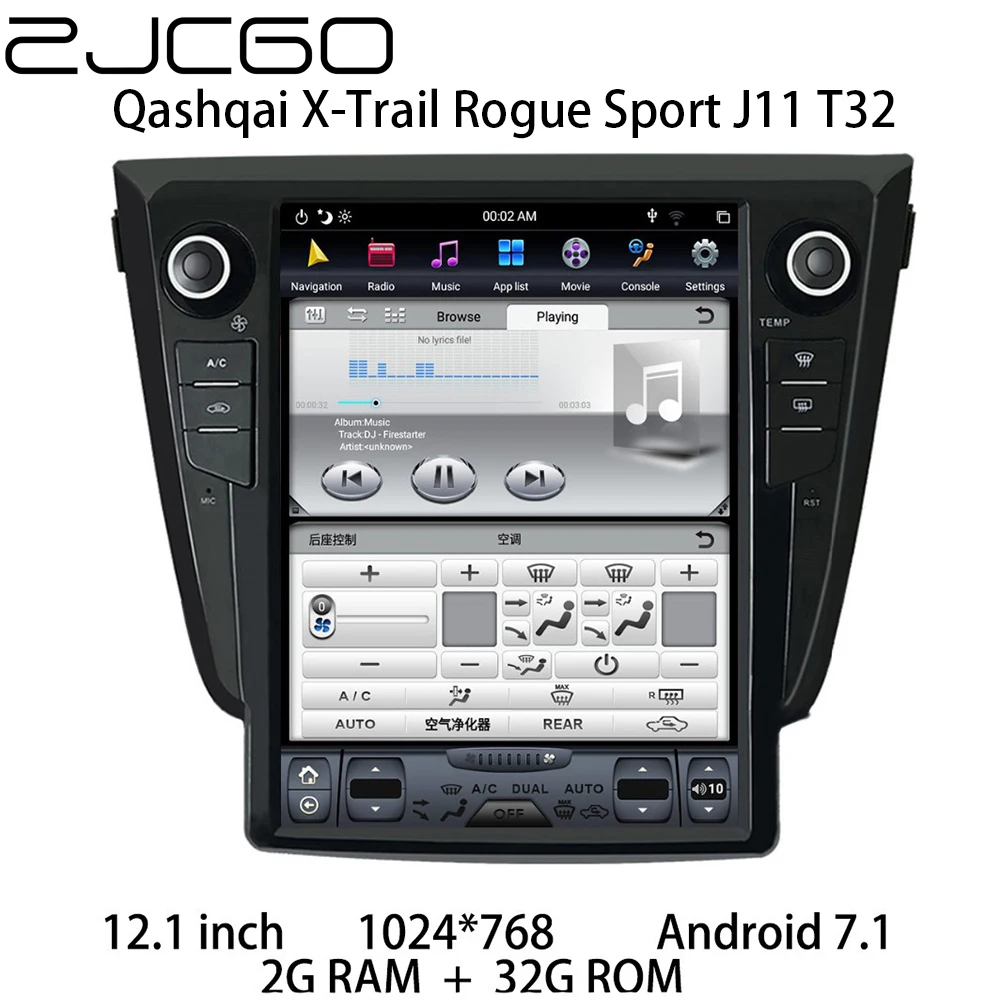 Car Multimedia Player Stereo GPS DVD Radio Navigation Android Screen for Nissan Qashqai X-Trail Rogue Sport J11 T32 2013~2020
Car Multimedia Player Stereo GPS DVD Radio Navigation Android Screen for Nissan Qashqai X-Trail Rogue Sport J11 T32 2013~2020